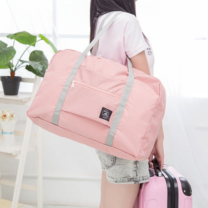 Travel Storage Bag – Portable and Lightweight, Large Capacity Shoulder Bag – Foldable Luggage for Outdoor and Travel Supplies