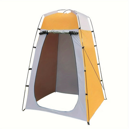 Spacious Pop-Up Privacy Shelter – Portable Outdoor Camping Tent for Shower, Toilet, and Changing Room – Waterproof, Easy Setup, Compact for Hiking and Backpacking