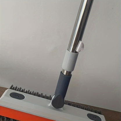 Multi-Surface Scrub Brush with Liquid Dispenser – Extendable Manual Tile & Bathroom Scrubber for Kitchen, Walls, Floors & More