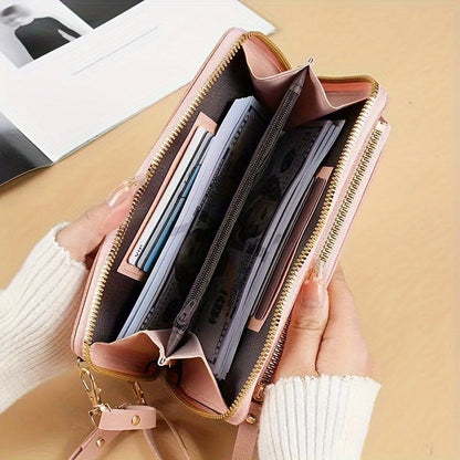 Touch Screen Mobile Phone Bag – Female Crossbody Purse, Anti-Theft Multi-Functional Shoulder Bag, Transparent Mini Bag, Ideal Gift for Christmas, Halloween, Thanksgiving