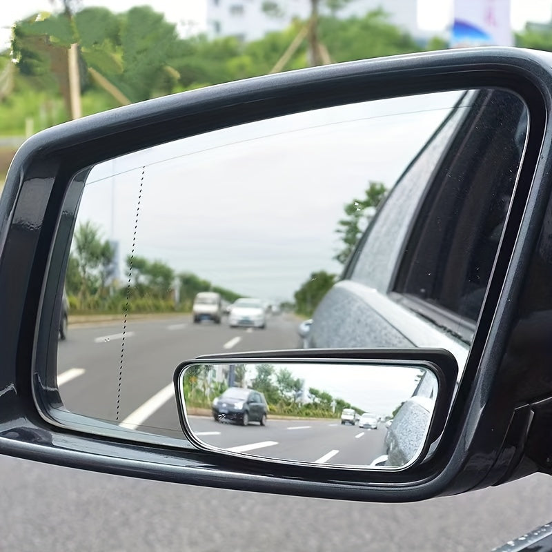 Adjustable Wide-Angle Car Blind Spot Mirrors – Upgrade Your Driving Safety with Enhanced Visibility