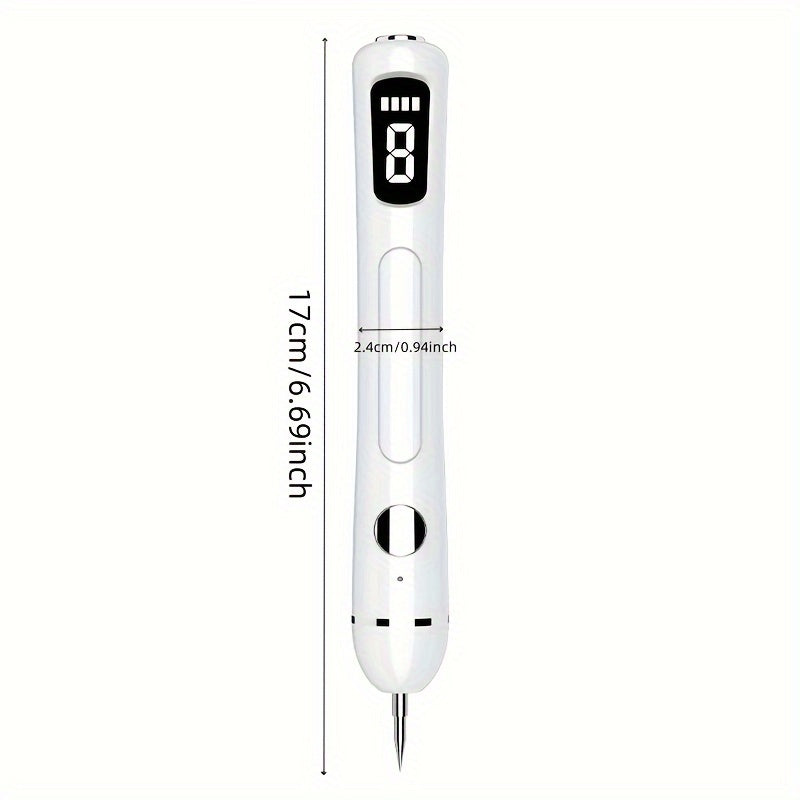 USB Rechargeable LED Beauty Pen – Portable Facial Skincare Tool for Home and Salon, 500mAh Lithium Polymer Battery