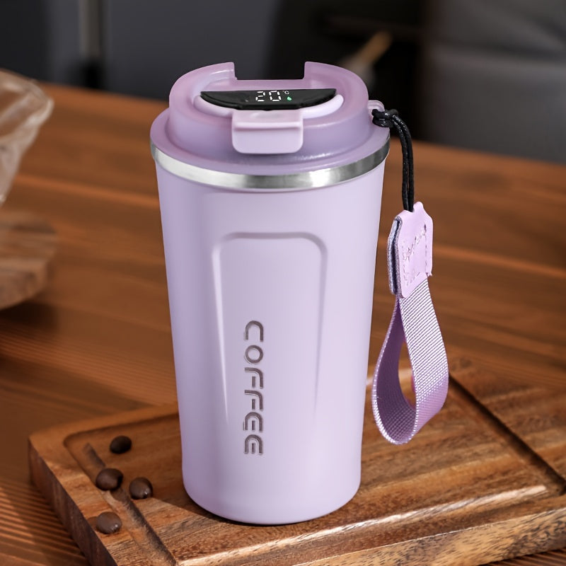 Smart Coffee Cup For Men And Women's Offices, Stainless Steel 304, Outdoor Portable, Portable, Insulated Cup, And Portable Mug