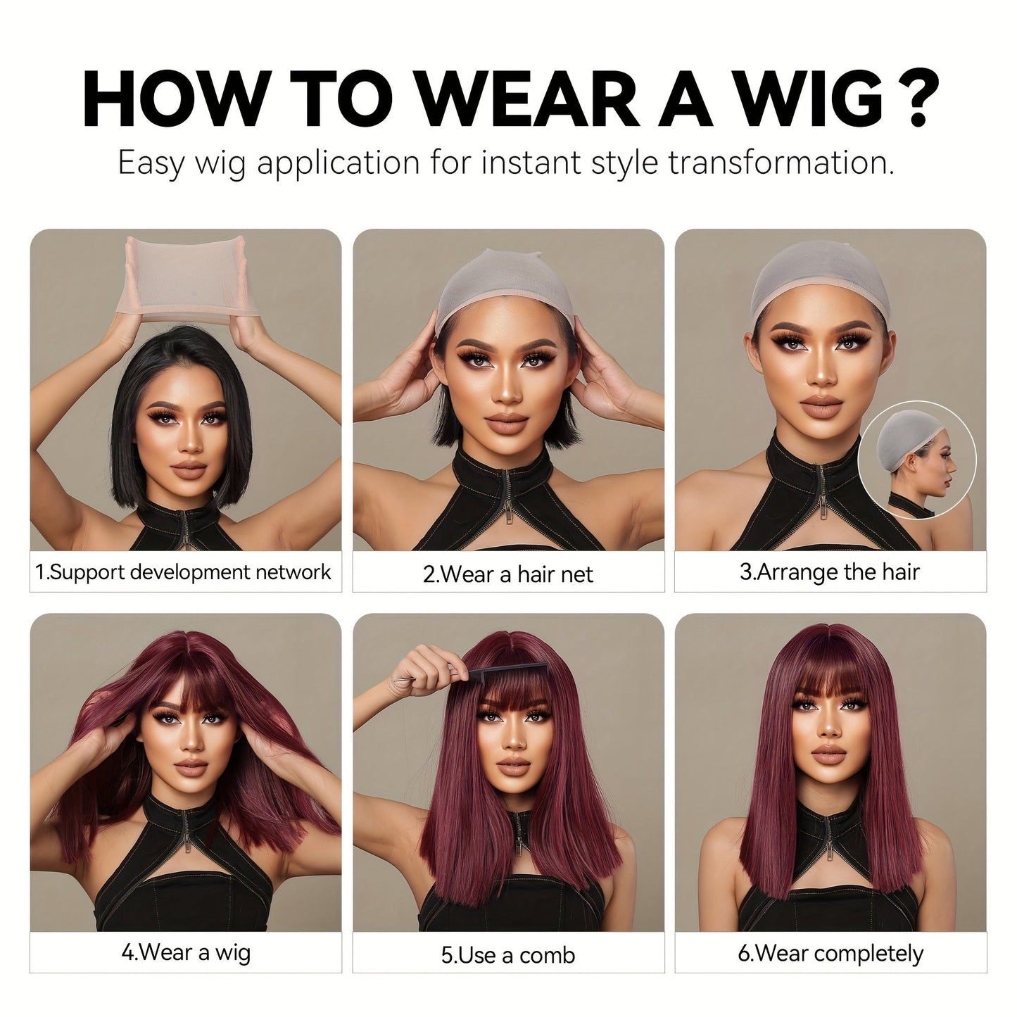 Synthetic 8 Inch Short Brown Pixie Cut Wig for Women - Perfect for Daily Wear & Cosplay