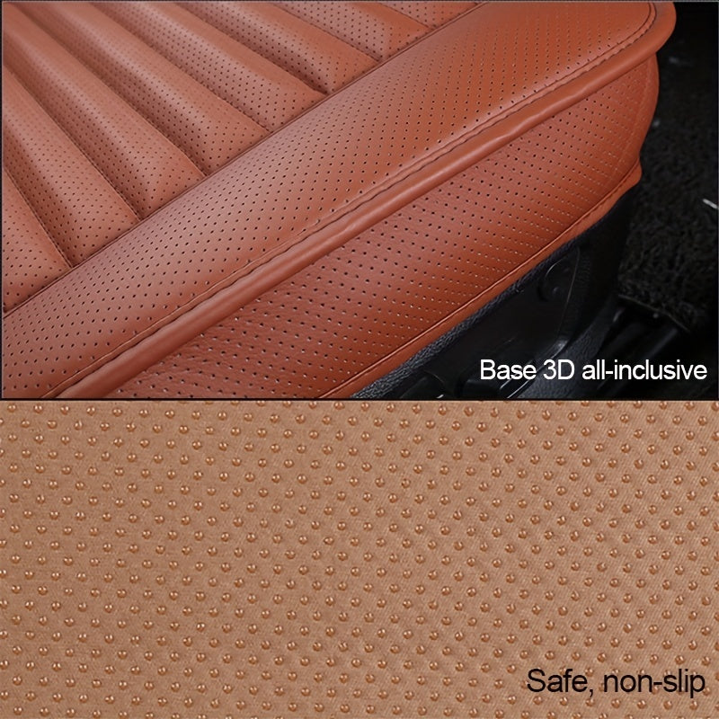 Comfort-Enhanced PU Leather Car Seat Cover – Non-Slip, Durable Protector for All Vehicles