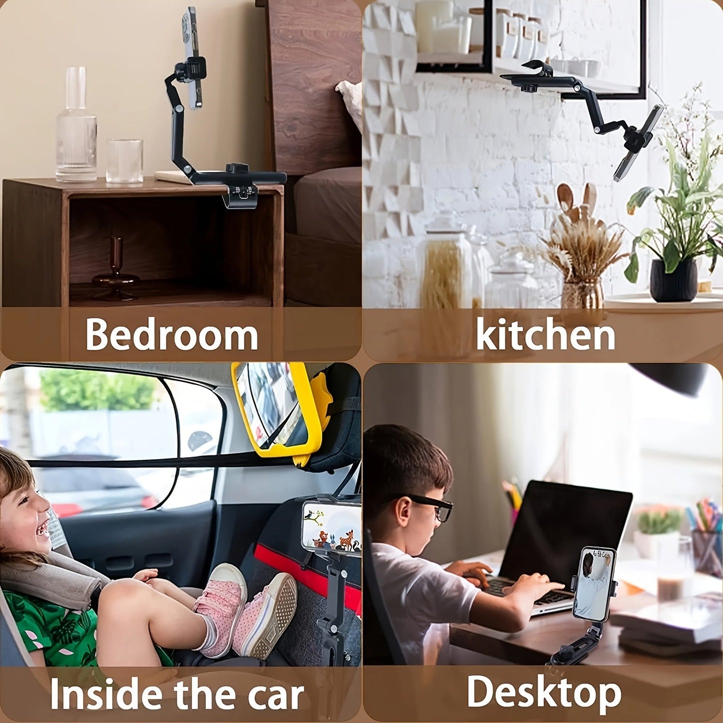 Trendy Multi-functional Car Mobile Phone Stand for Navigation and General Automotive Use
