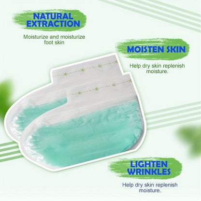 Revitalizing Paraffin Wax Foot Spa Booties - Intense Moisture Infusion, Soothing Scented, Disposable and Microwaveable | Premium Thermal Plastic Bags for Ultimate Foot Care