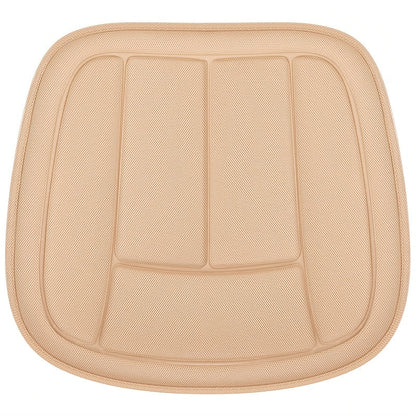 All-Season Universal Car Seat Cushion - Medium Soft, Non-Slip, Breathable Fabric, Portable Comfort Pad