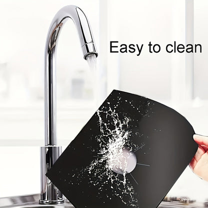 1pc/4pcs Kitchen Reusable Stove Covers - Burner Protection and Surface Protector - Easy-to-Clean Accessories for Kitchen