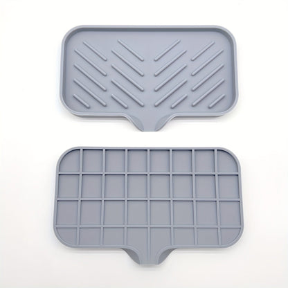 Silicone Kitchen Sink Tray – Soap Tray Holder and Organizer