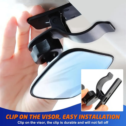 Car Mirror – Automotive Interior Wide Angle Convex Rearview Mirror, Adjustable Backseat Rear View Accessory