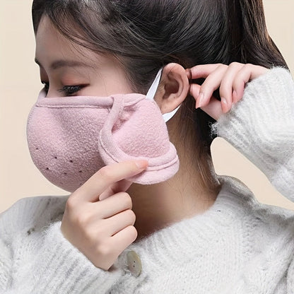 Winter Windproof Face Mask – Warm Breathable Mask with Ear Protection for Men & Women, Thickened for Outdoor Cycling