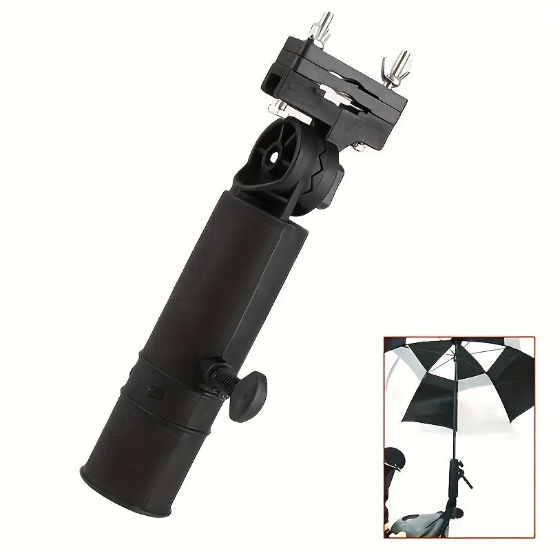 Adjustable Golf Umbrella Holder for Push Cart - Essential Golf Accessories for Weather Protection