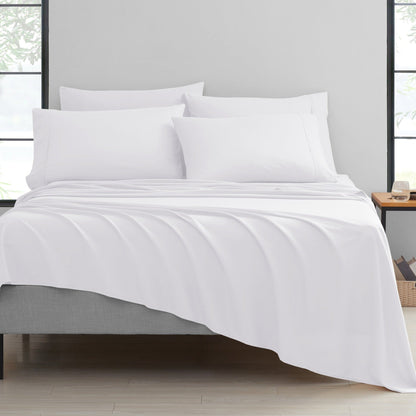 Bamboo 2000 Thread Count 6-Piece Luxury Sheet Set - Organic, Cooling, 16 Inch Deep Pocket, Egyptian Luxury with Bonus Pillowcases - Shrink and Fade Resistant