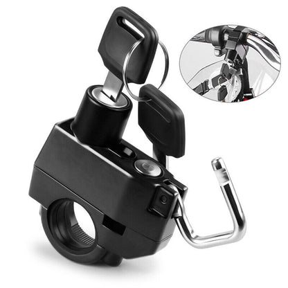 Rustproof Helmet Lock – Compact Anti-Theft Locker Device for Motorcycles, Durable & Easy to Use