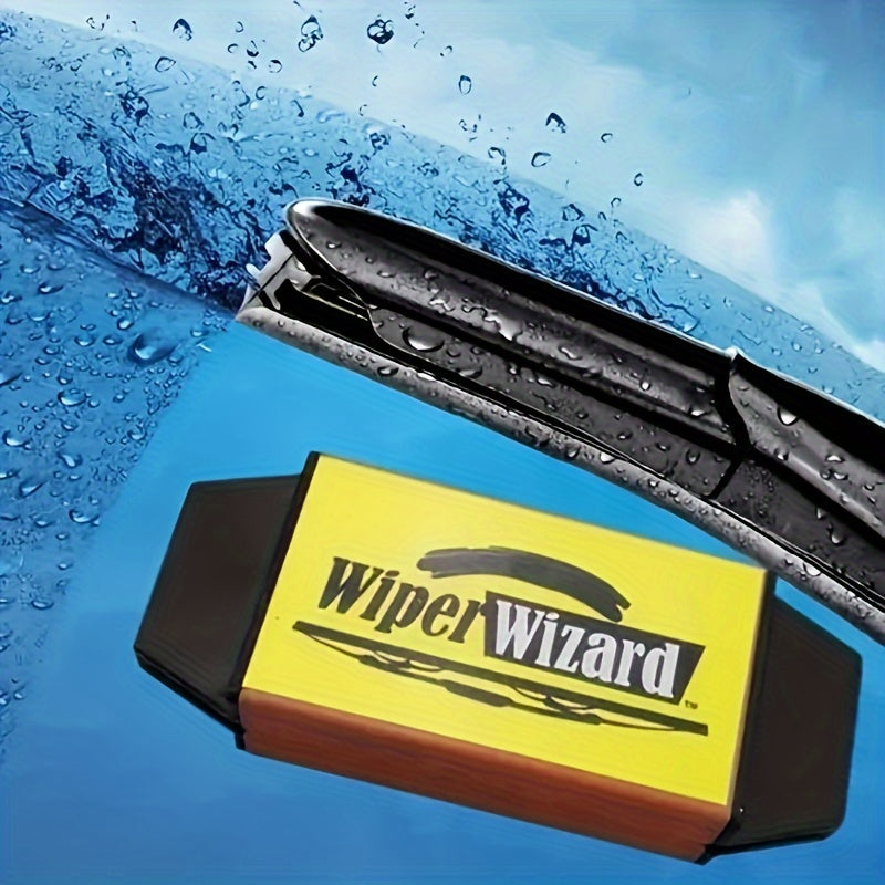 Yellow Miracle Wiper Blade Renewal Brush – Universally Fit – Instantly Restores and Repairs for Clear Vision
