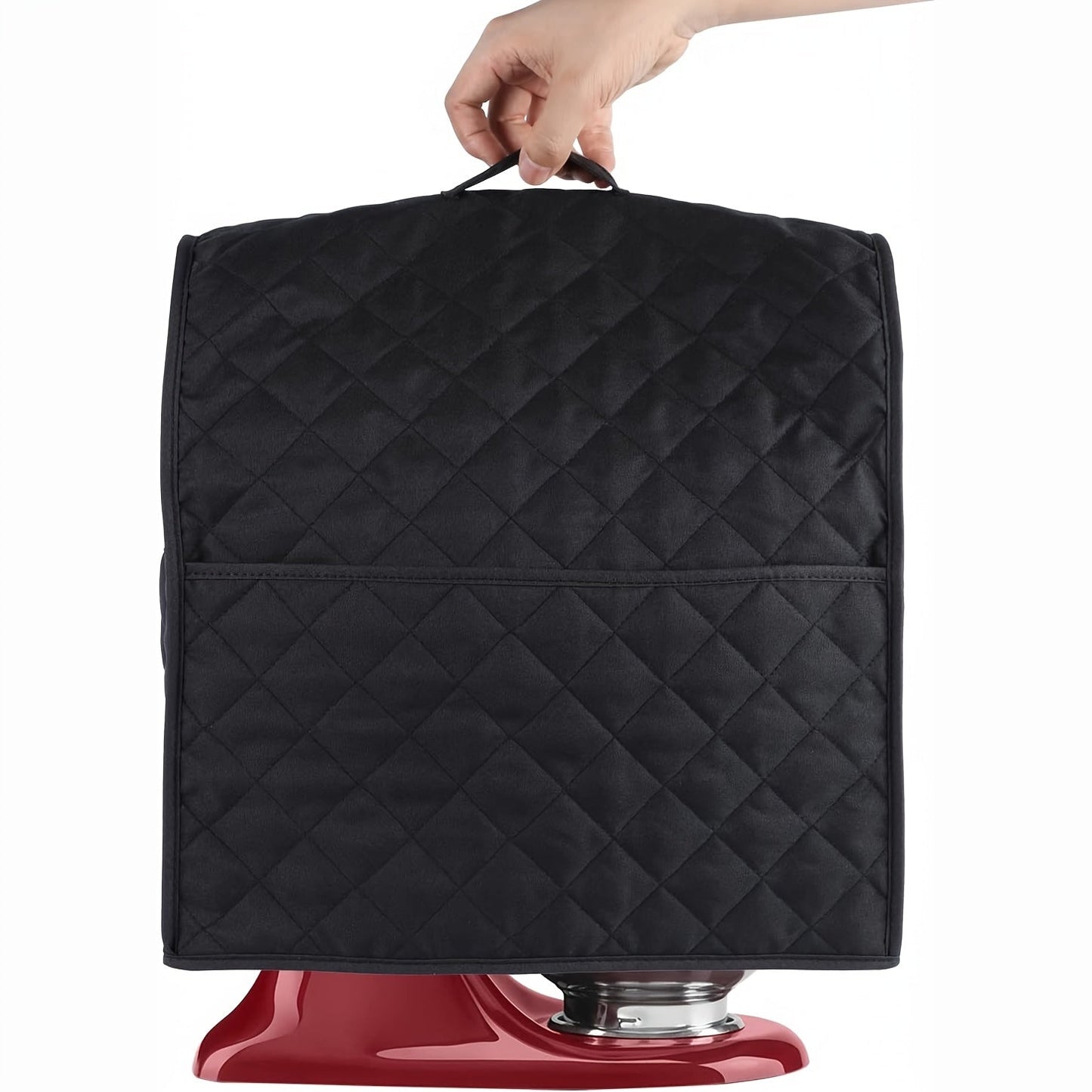 Stand Mixer Cover for KitchenAid - Dust Proof Cover with Accessory Storage Pockets and Handles - Fits All Tilt Head and Bowl Lift Models (4.5-5 Quart)