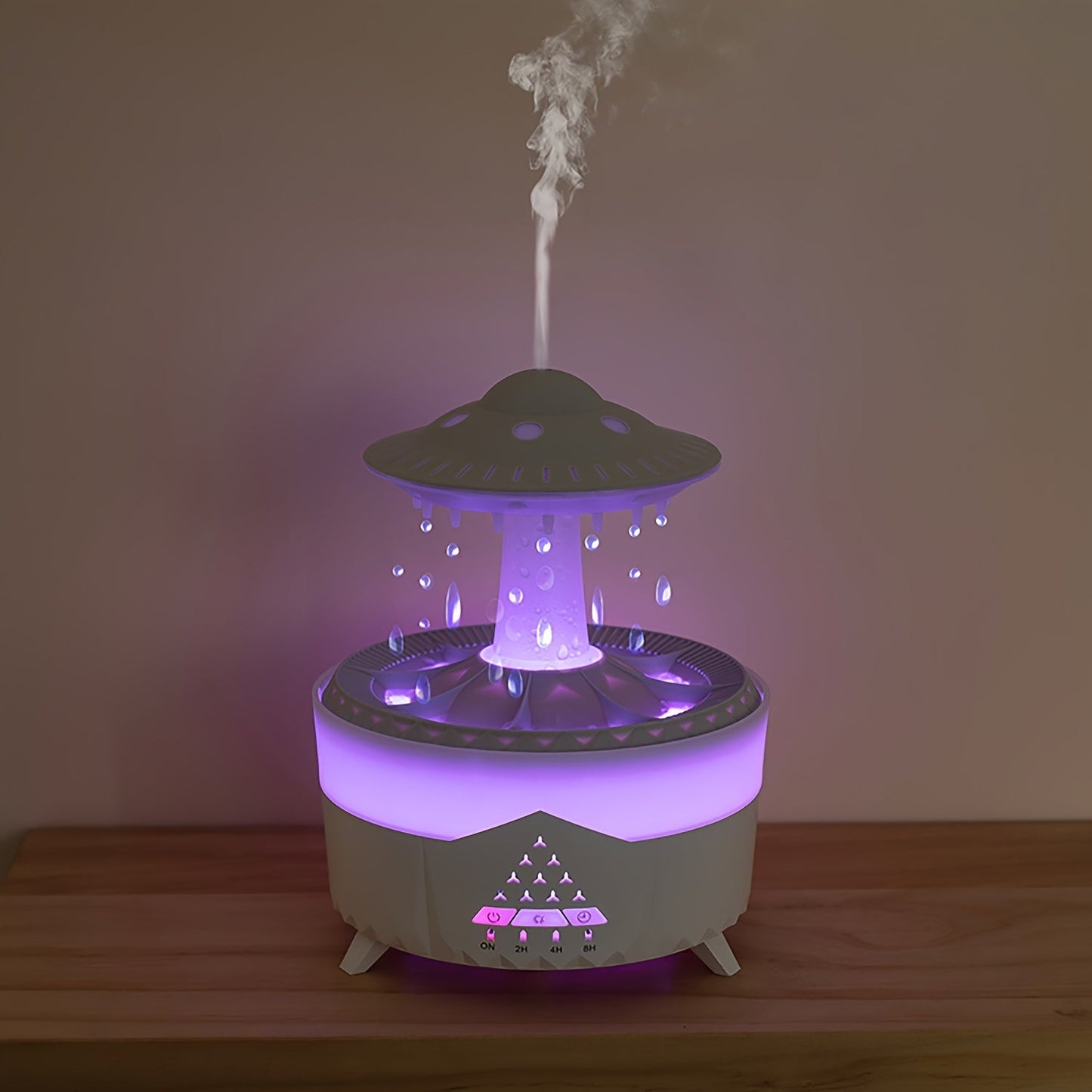 Simulated Water Drop Humidifier – Large Capacity Smart Aromatherapy Diffuser – Ideal for Home – Intuitive Atomization Technology