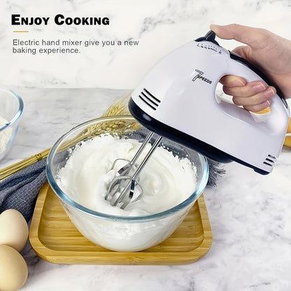 PANCERKA 7-Speed Electric Hand Mixer Set - Includes Egg Beater, Whisk, Food Stirrer - Versatile Kitchen Appliance, 110V