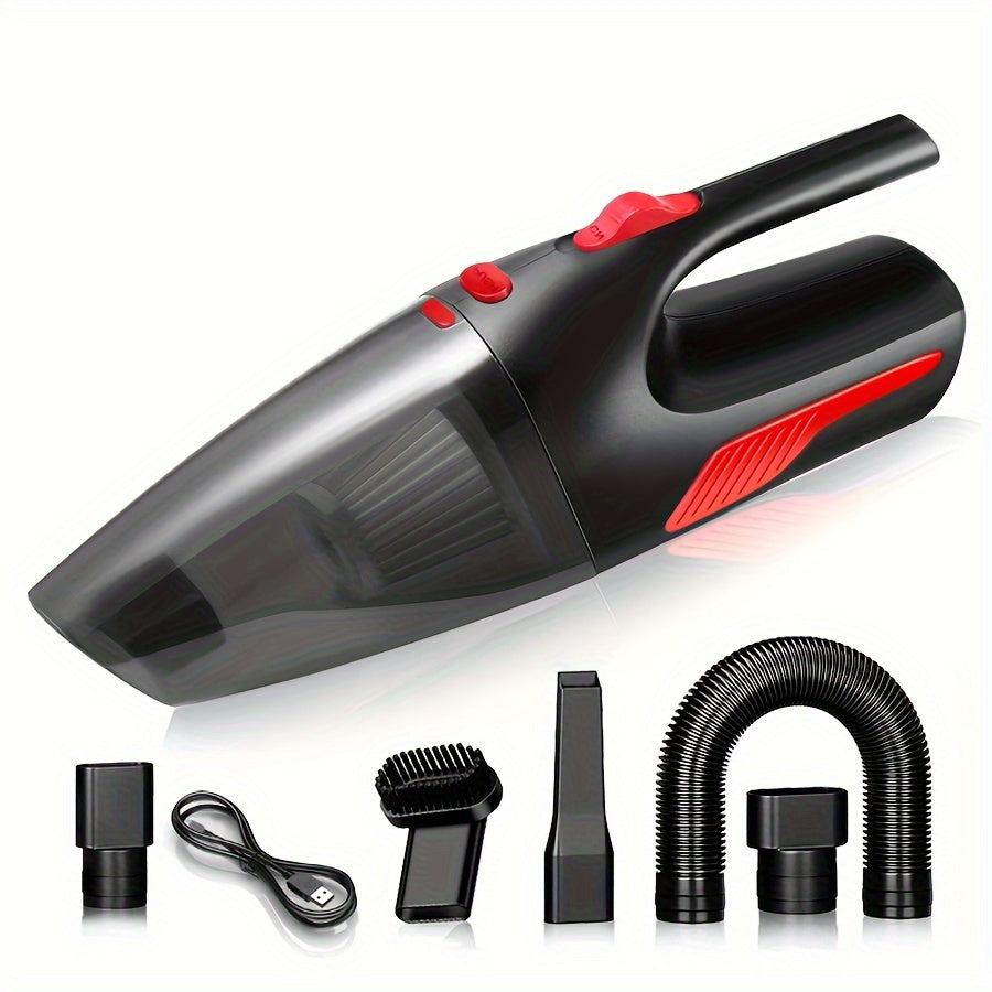 Wireless Mini Handheld Vacuum Cleaner – High-Power, USB Charging for Car Interior, Kitchen, Keyboard, Sofa – Dual-Use Home Appliance