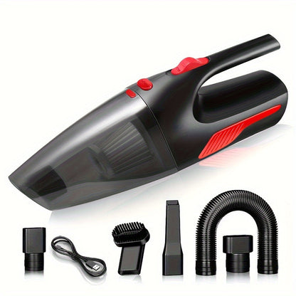 Wireless Mini Handheld Vacuum Cleaner – High-Power, USB Charging for Car Interior, Kitchen, Keyboard, Sofa – Dual-Use Home Appliance