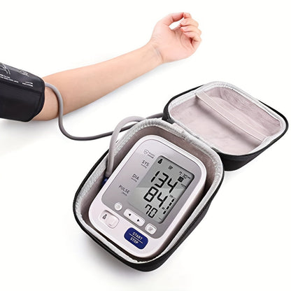 Classic Rolling Upper Arm Blood Pressure Monitor Case - Protective Travel Storage, Dimensions: 4.33 x 3.15 x 5.91 inches