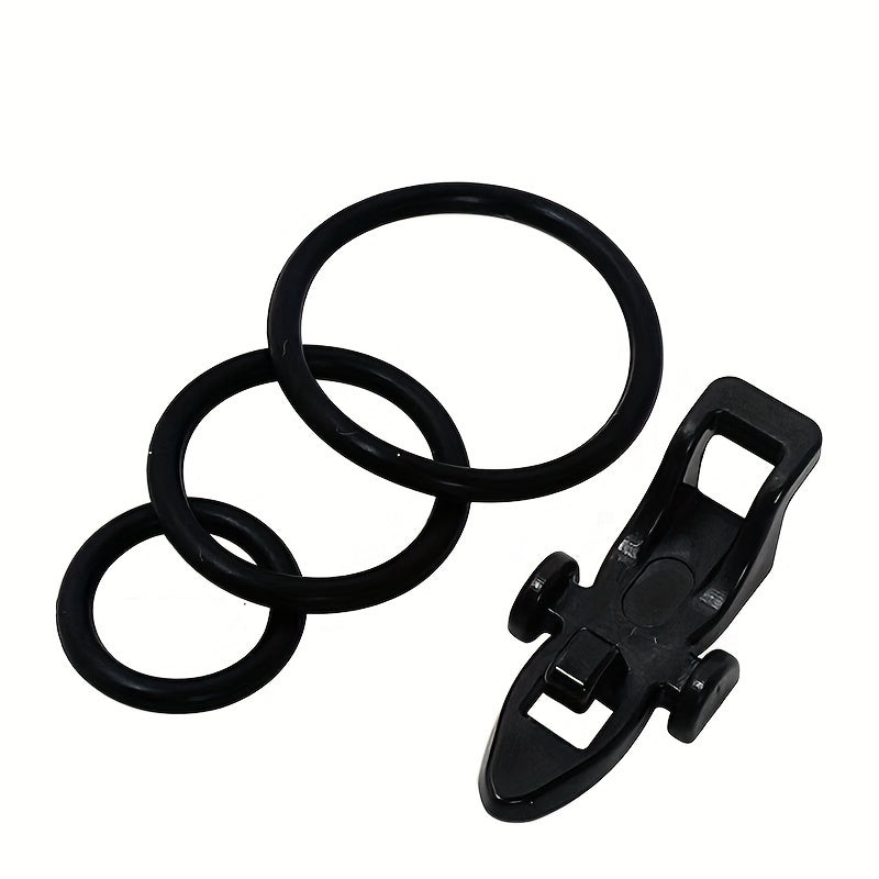 10/20 Sets Fishing Hook Keeper – Protective Jig Hooks Holder with Adjustable Elastic Rubber Rings, Essential Tool for Anglers