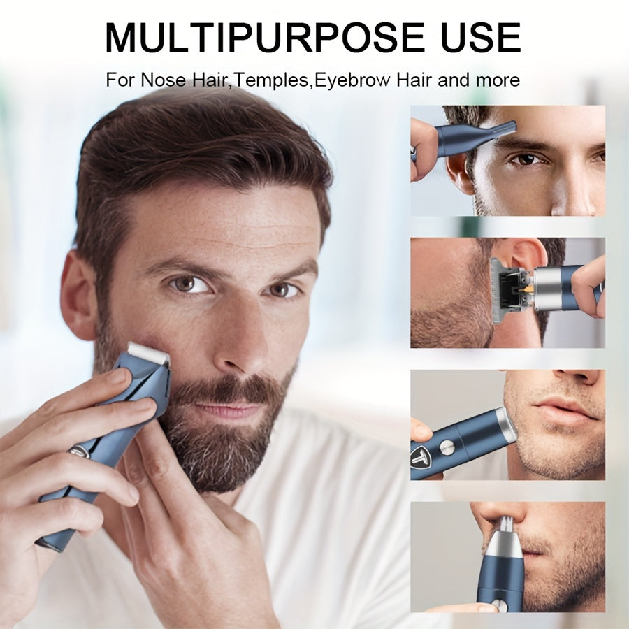 Ultimate Grooming Master - Multifunctional Electric Shaver, Body and Groin Trimmer, Replaceable Clipper for Men - Perfect Father's Day Gift for Dad, Husband, Boyfriend