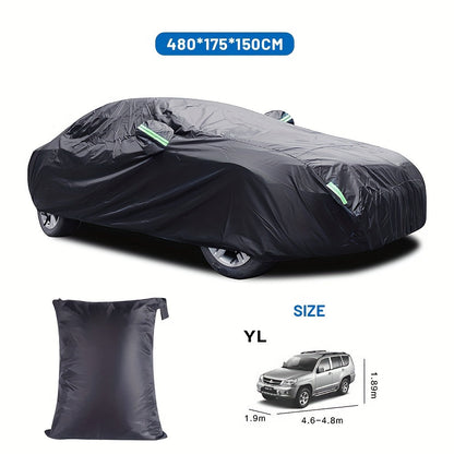 All-Weather Full Car SUV Cover - Dust, Rain & UV Resistant Protection