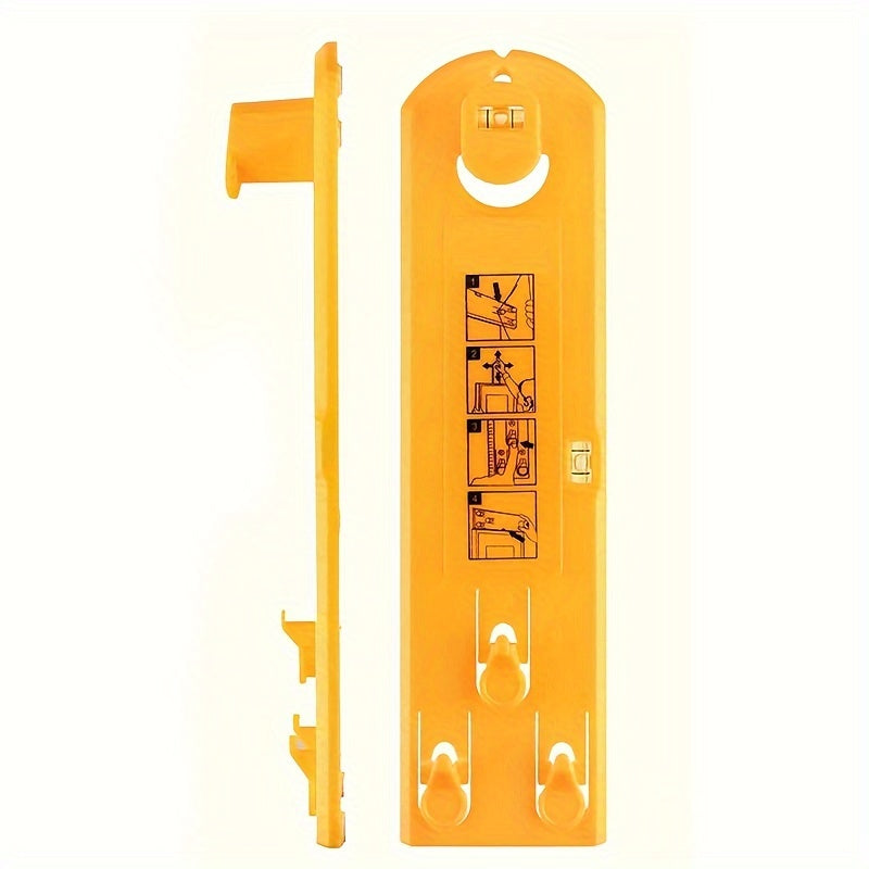 Picture Hanging Tool with Easy Level Ruler – Multifunction Frame Hanger Wall Kit for Home Decor, Ideal for Mirrors, Clocks, and Wall Coverings