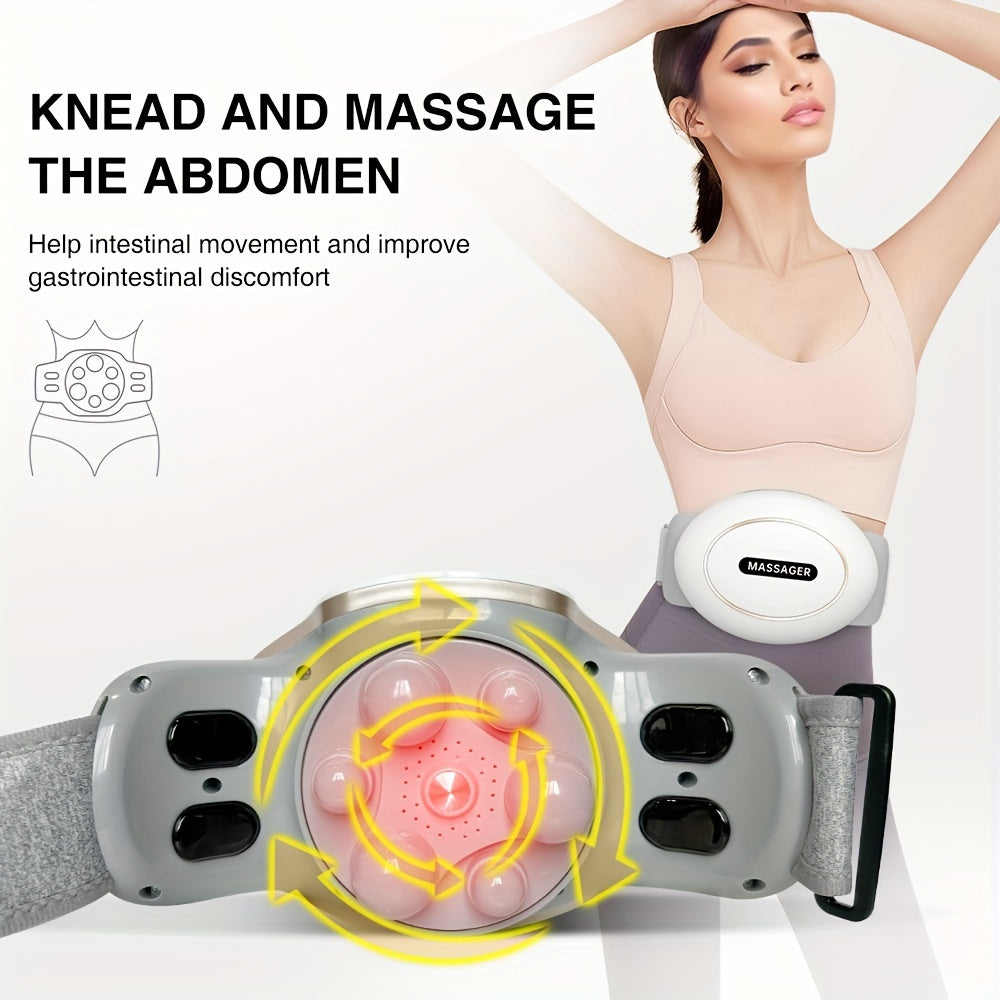 Automatic Abdominal Massager – Electric Stomach Machine for Flattening Belly, Multi-Use for Waist, Abdomen, Back, Neck, and Legs, 3 Modes for Home or Office