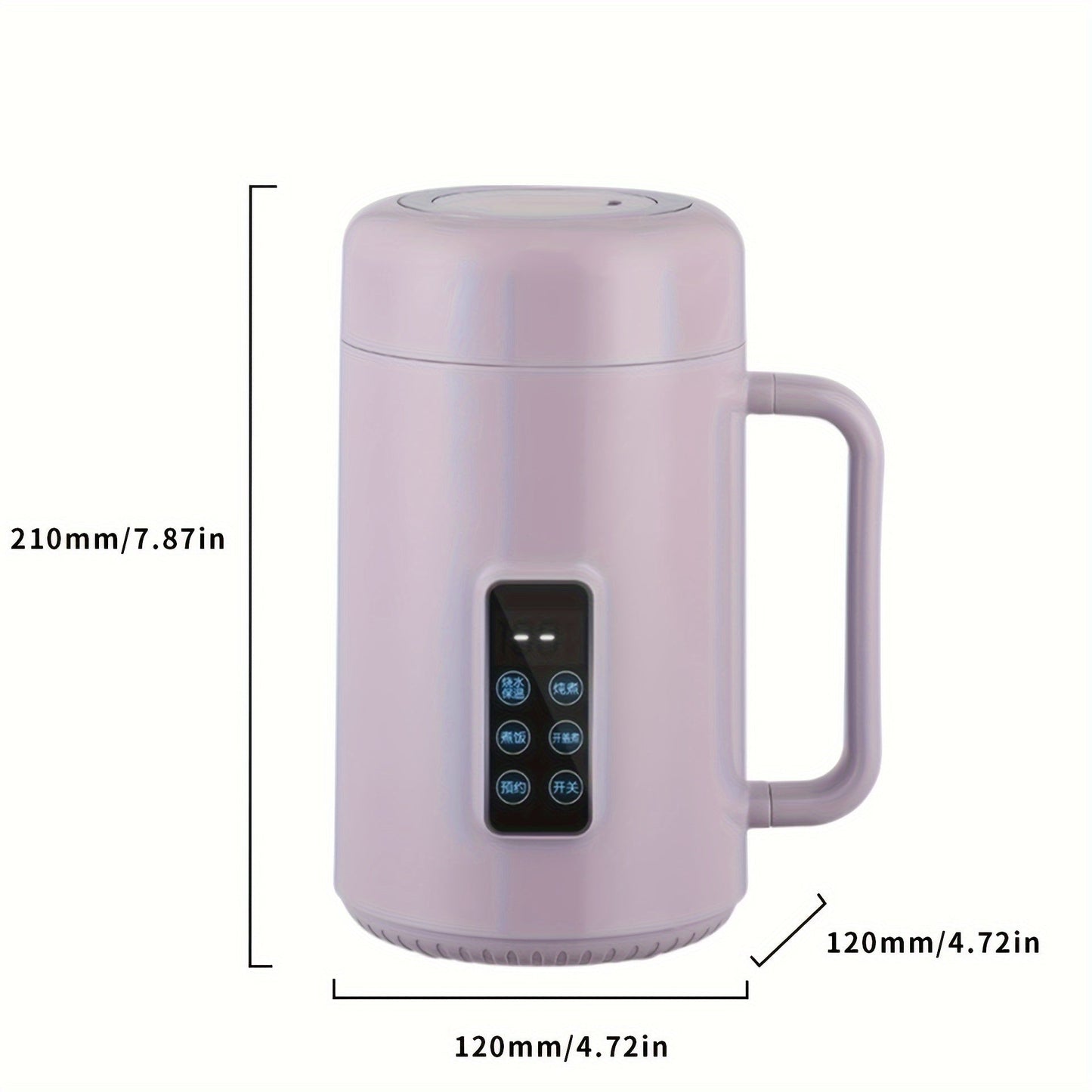 12 Hour Multi-Functional Portable Cooker – Electric Kettle for Soup, Porridge, Stew, Noodles and Drinks – Compact Smart Appliance with Integrated Boil Pot