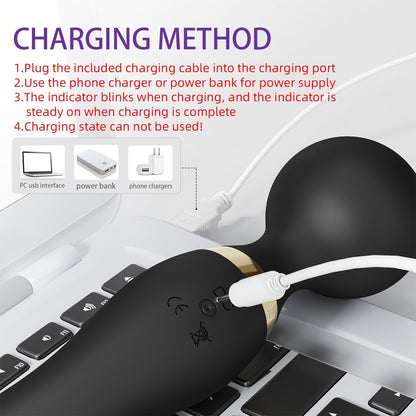 Ultra-Compact Electric Massage Stick Gun - 8-Speed Handheld Massager for Body, Back, Neck, Legs, Waist | Easy to Carry, High-Speed Drive Motor, Ergonomic Design for Ultimate Comfort
