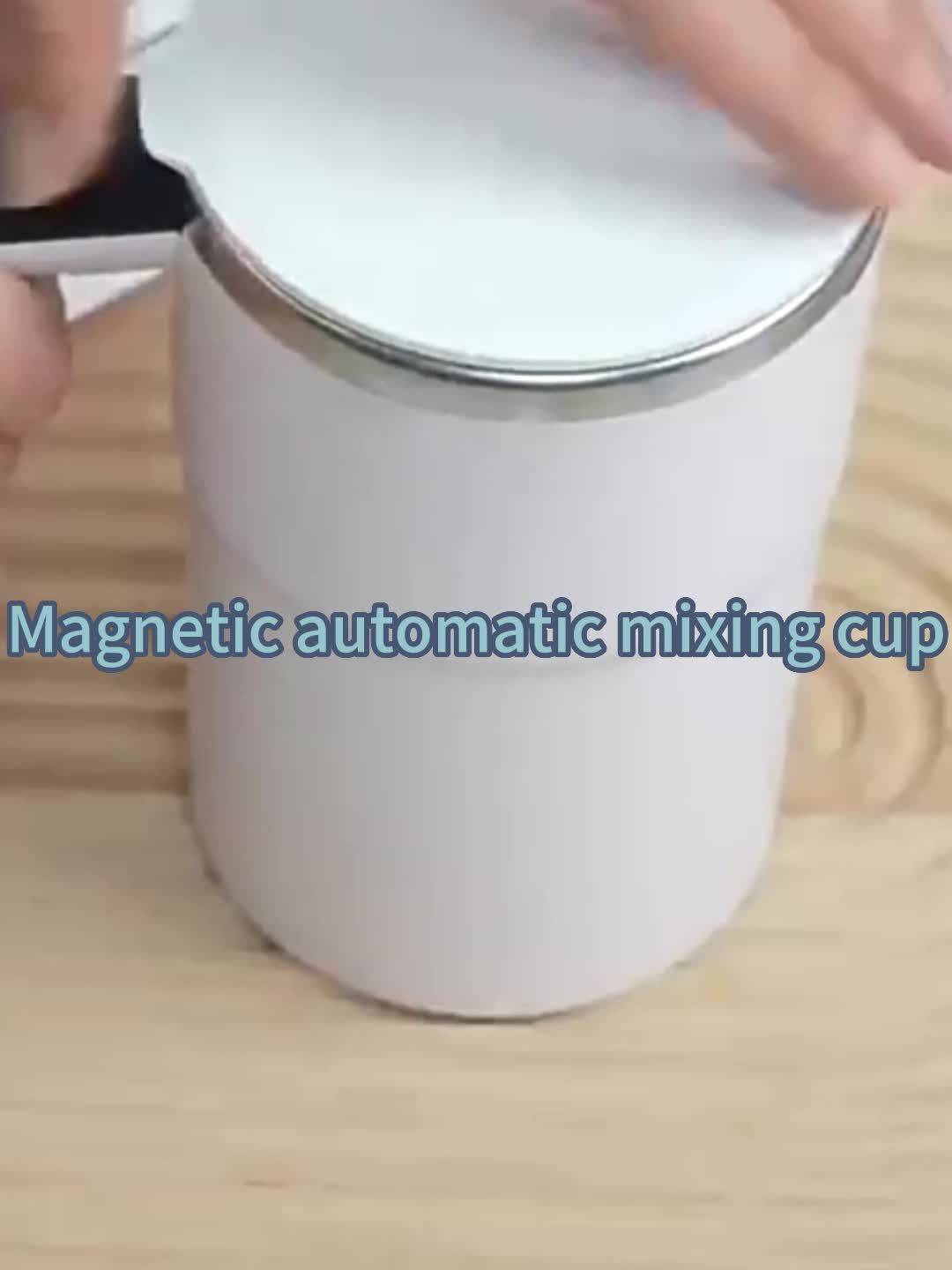 Fully Automatic 304 Stainless Steel Mixing Cup with Temperature Display – Portable Coffee Cup for Home and Office