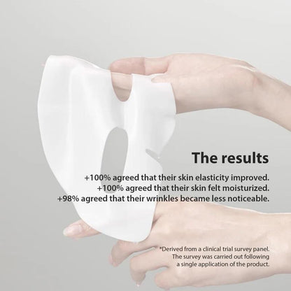 Deep Collagen Overnight Mask (Pack of 5) - Facial Sheet Masks with Low Molecular Weight Collagen | Elasticity, Firming, and Moisturizing