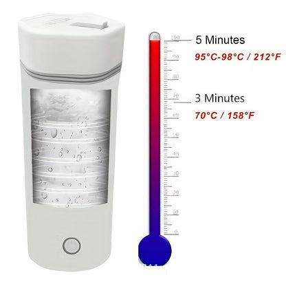 350ML Rapid Boil Electric Kettle - Fast Heating, Detachable US Plug, Auto Shut-Off, Portable for Travel and Home Use