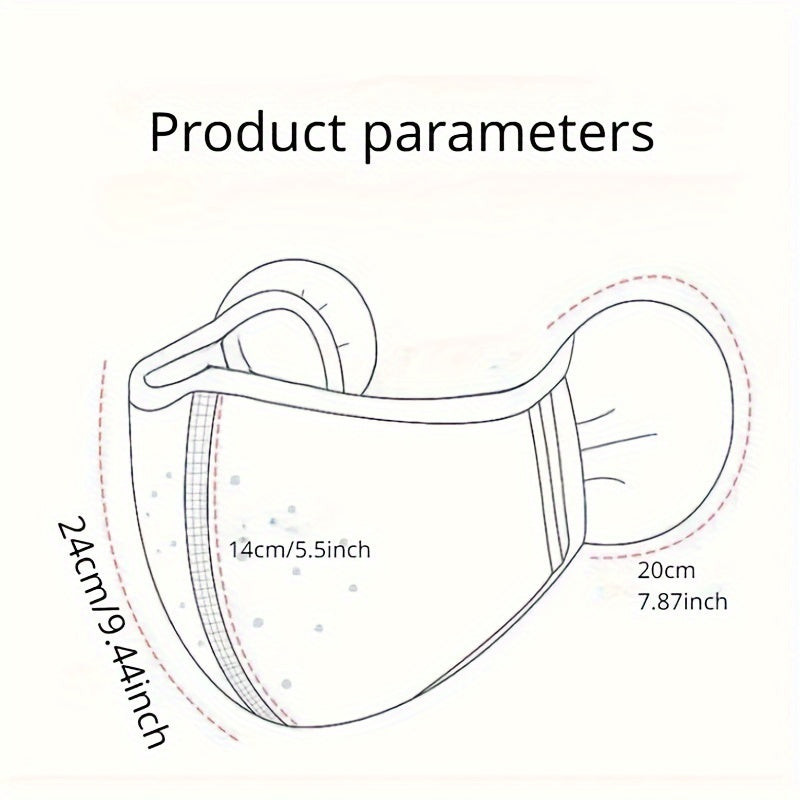 Winter Windproof Face Mask – Warm Breathable Mask with Ear Protection for Men & Women, Thickened for Outdoor Cycling