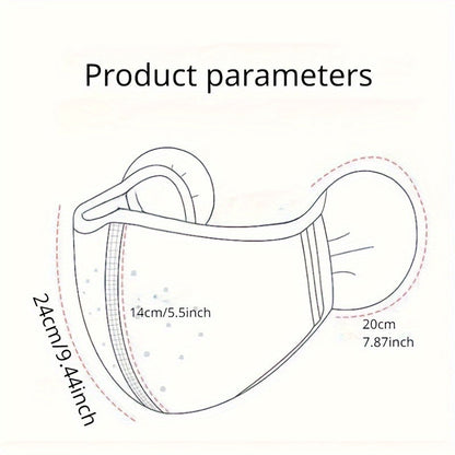 Winter Windproof Face Mask – Warm Breathable Mask with Ear Protection for Men & Women, Thickened for Outdoor Cycling