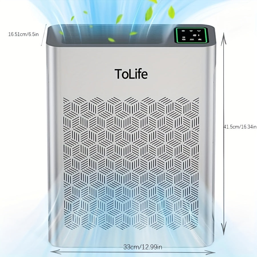 Large Room Air Purifier for Up to 1095 Ft² – Advanced PM 2.5 Display, Auto Mode, Timer, HEPA Filter for Smoke, Pollen, Pet Dander, Allergies – Ideal for Bedroom, Living Room, Office
