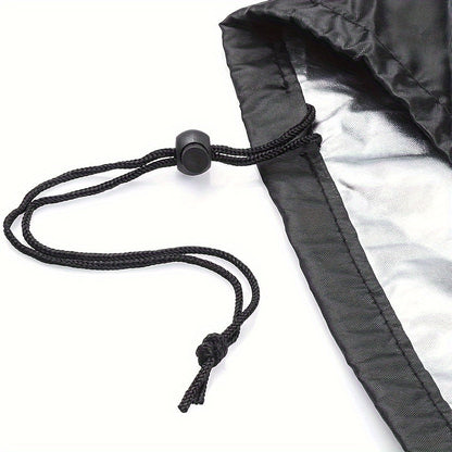 Circular Terrace Furniture Cover – 210D Oxford Cloth Waterproof Cover for Outdoor Dining & Garden Round Tables