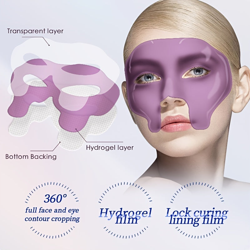 5pcs Snake Venom Peptide Eye Patch – 3 in 1 Under Eye, Forehead and Nasolabial Folds Patch | Skin Elasticity, Facial Firming and Hydrating