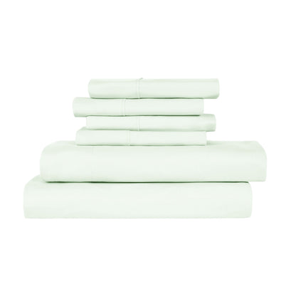 Bamboo 2000 Thread Count 6-Piece Luxury Sheet Set - Organic, Cooling, 16 Inch Deep Pocket, Egyptian Luxury with Bonus Pillowcases - Shrink and Fade Resistant