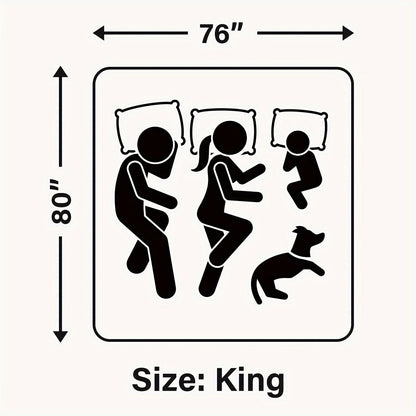Maxzzz 4 Inch Plush Queen/King Mattress Topper - Gel Memory Foam for Ultimate Comfort & Support - CertiPUR-US Certified, Firm, Pressure Relieving, Breathable, Cooling Sleep Experience
