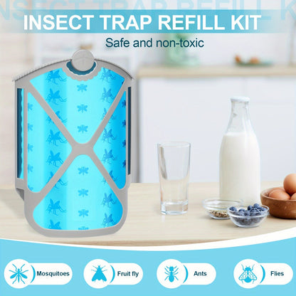 ZEVO M364 Insect Trap Refill Kit – 16-Piece Ultimate Pest Control Solution for Unmatched Efficiency