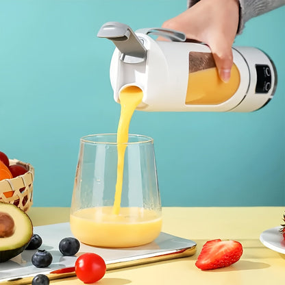 Portable USB-Rechargeable Blender & Juicer – Easy to Clean, Perfect for Fruit & Vegetable Drinks, Milkshakes, 10.14oz to 16.91oz Capacity