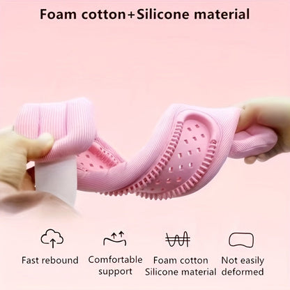 Breathable Silicone Neck Support Brace – Anti-Slouch Travel and Office Neck Collar for Men and Women, Cervical Spine Alignment, Pain Relief and Swelling Reduction