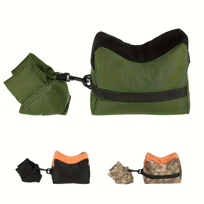Waterproof Oxford Rifle Rest Bag – Durable, Adjustable Shooting Rest with Sandbag Support, Utility Pocket, and Buckle Closure – Perfect for Hunting and Outdoor Shooting