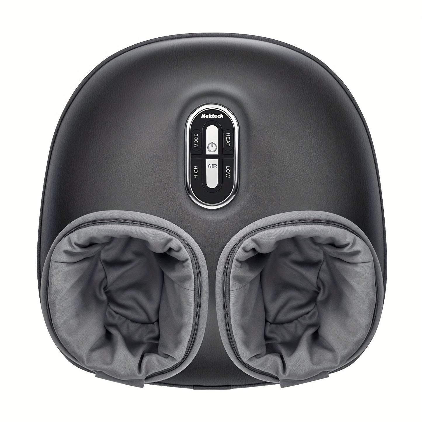 Shiatsu Foot Massager Machine – Deep Kneading, Heat & Air Compression for Foot Wellness (Gray)