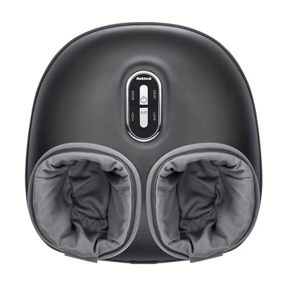 Shiatsu Foot Massager Machine – Deep Kneading, Heat & Air Compression for Foot Wellness (Gray)