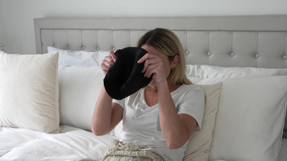 Migraine Relief Cap – Cold Gel Pack Hat for Headaches, Hangovers, and Puffy Eyes – Stress Relief Ice Wrap and Migraine Mask